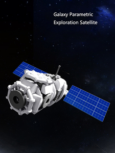 STEM Đồ Chơi Lắp Ráp Giáo Dục Khối Xây Dựng Không Gian Tên Lửa Không Gian Khoa Học Cho Trẻ Em Bộ GẠCH XÂY DỰNG Tự Làm - Product Image 5