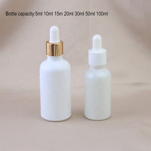 Thiết kế Mới 5ml 10ml 15ml 20ml 30ml 50ml 100ml sứ trắng thủy tinh mỹ phẩm Kem Jar tinh dầu chai nhỏ giọt (gsw01) - Product Image 3