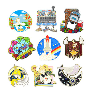 Aimants de Réfrigérateur Magnétiques en Métal Émaillé, Motifs Sites Touristiques Urbains, Objets Culturels Créatifs, Décoration de Porte de Musée - Product Image 3
