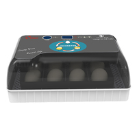 Incubateur d'œufs de poussins entièrement automatique HHD pour usage domestique, capacité 12 œufs, avec éclosoir, à vendre