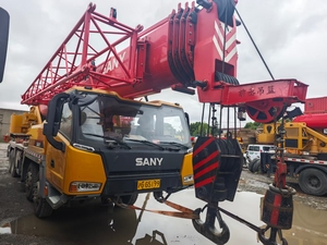 Sany STC500C5-8 50ton truk derek bekas, mesin Teknik Konstruksi, peralatan pengangkat gunung truk bom teleskopik - Product Image 4