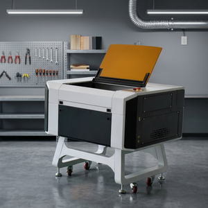 Máquina de Grabado Láser CO2 de 130W de Marca OEM, Grabador y Cortador de Sobremesa Refrigerado por Agua para Madera, Metal, Plástico, Vidrio, Goma, MDF de Alta Calidad - Product Image 3
