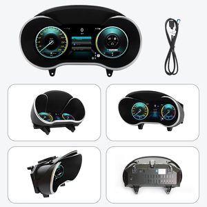 HFMidia para Mercedes Benz Clase C GLC W205 NTG5.0, Panel de Instrumentos Digital LCD para Automóvil, Pantalla QLED de 12.3 Pulgadas, Sistema Linux - Product Image 6