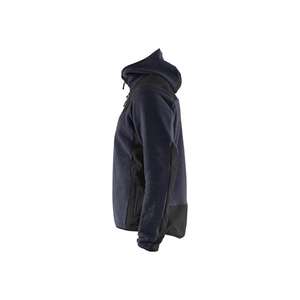 BLAKLADER - 594025368699XS Chaqueta de punto Softshell Dark Navy/Black-EAN 7330509802670 CHAQUETAS DE TRABAJO - Product Image 5