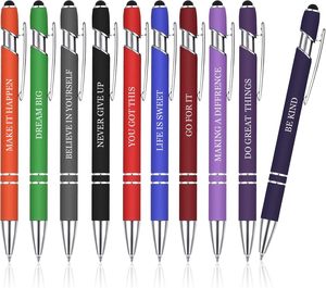 Stylo bille en aluminium personnalisé avec logo publicitaire, idéal pour les cadeaux d'entreprise promotionnels – Vente en gros à chaud - Product Image 1
