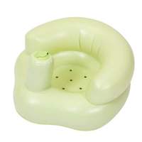 Siège de sol gonflable portable pour bébé, motif mignon, chaise d'apprentissage de la position assise pour nourrisson, pour le bain, l'alimentation, les jeux intérieurs et extérieurs, soutien doux