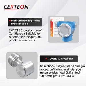 3051LT 3351LT सिंगल फ्लैंज ट्रांसमीटर 316L स्टील रेंज 0‑10M उद्योग उपयोग प्रेशर लेवल माप यंत्र - Product Image 5