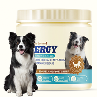 Complément alimentaire pour chiens à marque privée OEM : Friandises à mâcher pré- et probiotiques pour la santé intestinale, la peau, le pelage et le système immunitaire