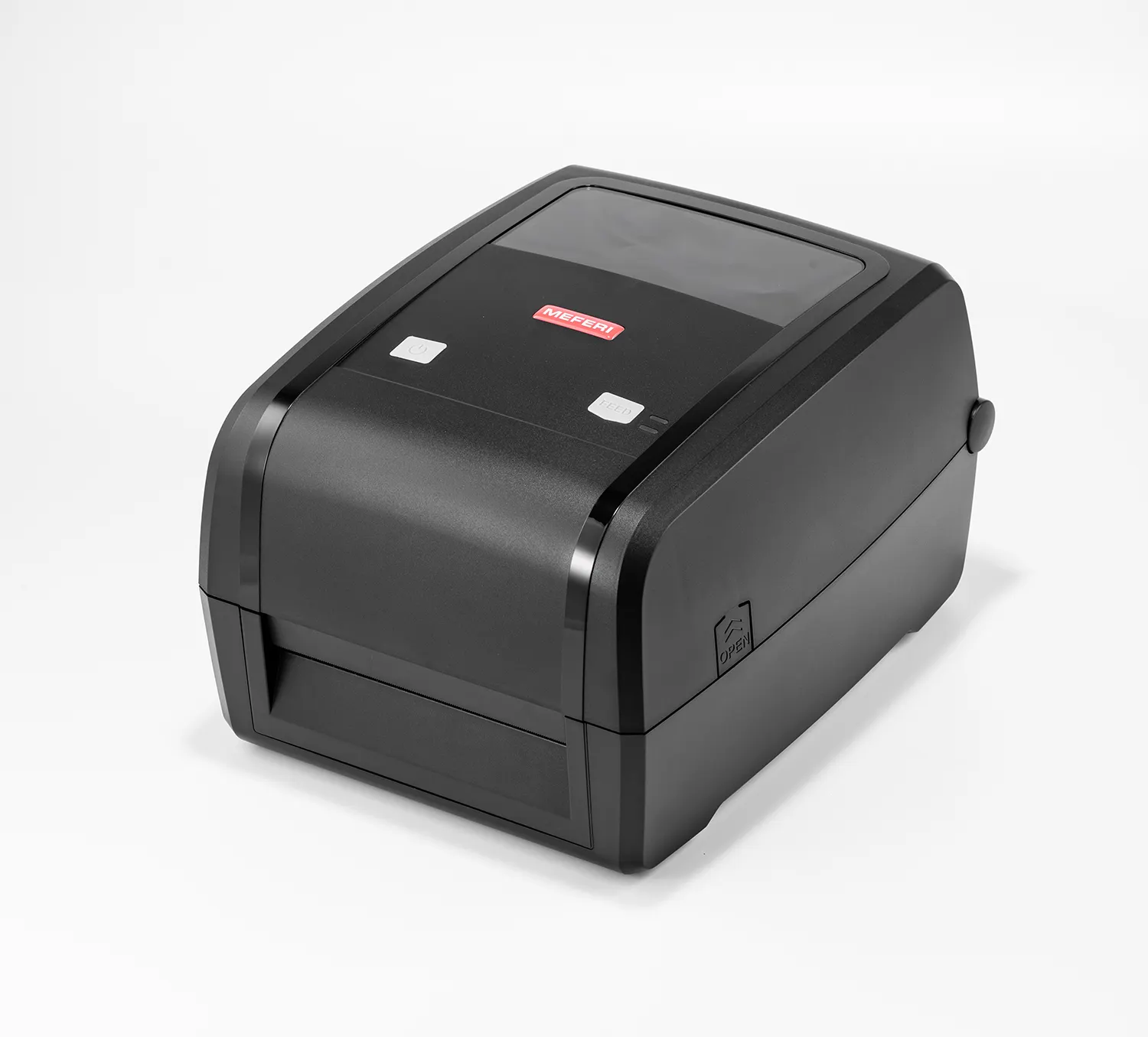 MEFERI Printer termal MP4000D 203dpi, Printer Desktop kode batang 2D 1D dengan seri USB konektivitas Port Ethernet