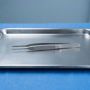 Pinzas Najmmy Graefe Rectas Dentadas de 0.5mm, Instrumento Quirúrgico Clase I con Certificación CE, Uso Manual - Product Image 2