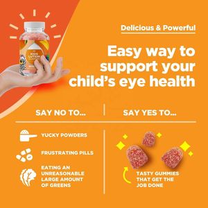 OEM Private Label Lutein Gummies für <span class=keywords><strong>Vision</strong></span> Clarity und Blaulicht Unterstützung für Kinder Vegan <span class=keywords><strong>Eye</strong></span> Health - Product Image 4