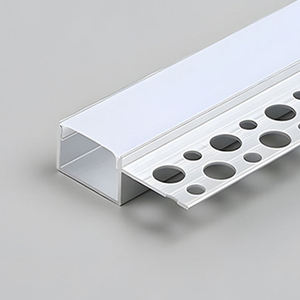Shunweihome TX-606A H58 Serie 6000, Tiras <span class=keywords><strong>de</strong></span> Iluminación LED para <span class=keywords><strong>Techo</strong></span>, Perfil Lineal Empotrado, Canal <span class=keywords><strong>de</strong></span> Aleación <span class=keywords><strong>de</strong></span> Aluminio Cuadrado Anodizado - Product Image 3