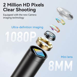 Endoscope industriel en gros avec écran HD 4,3 pouces, <span class=keywords><strong>caméra</strong></span> d'<span class=keywords><strong>inspection</strong></span> étanche IP67 2MP 8mm, <span class=keywords><strong>prix</strong></span> usine pour les magasins d'outils - Product Image 3