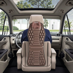 Masseur de siège pliable Shiatsu pour le cou et la taille à usage domestique avec airbag électrique pétrissant, vibrations et thérapie thermique - Product Image 1