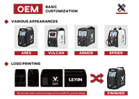 Soudeuse à onduleur portable OEM ODM LEVIN DC IGBT MMA, adaptée aux électrodes de soudage E7018