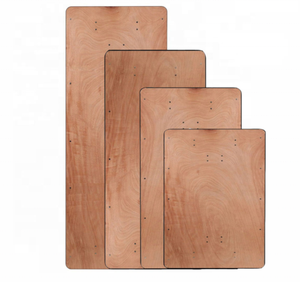 Vòng hình chữ nhật ván ép gỗ GỖ GẤP tổ Dạ tiệc bảng 48 "72" 66 "60" 6 '8' - Product Image 2