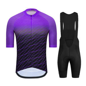 <span class=keywords><strong>Pro</strong></span> Team Cycling Wear Maillot de cyclisme OEM personnalisé Maillot de vélo respirant à manches courtes pour adultes - Product Image 2
