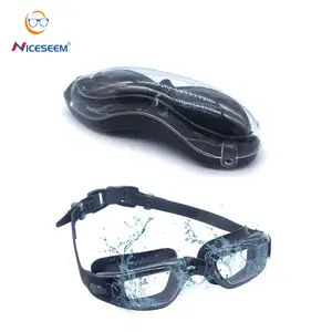 Nuovi occhiali da nuoto per adulti a forma di acqua e anti-nebbia a prova di occhiali da nuoto ad alta definizione comodi da indossare regolabili