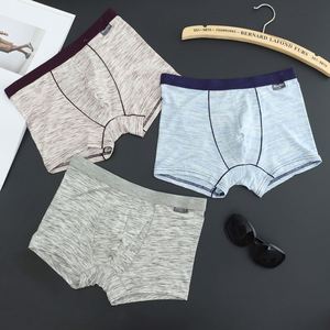 Boxer Briefs pour Hommes, Sous-vêtements en Coton Extensible et Respirant - Product Image 1