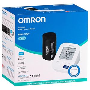 <strong>HEM</strong> 7156 T Digital Blood Pressure Monitor with Accuracy Intelli Wrap Cuff for All Arm Sizes Accurate Measurements &amp; Bluetooth - Product Image 4