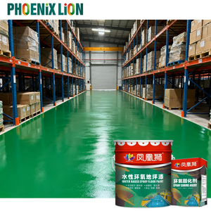 Эпоксидная краска на водной основе Phoenix Lion для полов складских стеллажей, устойчивая к воздействию вилочных погрузчиков и тележек - Product Image 4