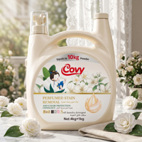 Covy 5kg Pewangi Alami Camellia 5 in 1 Deterjen Pakaian, Aroma Tahan Lama Penghilang Noda Membandel Perlindungan Warna Lembut untuk Rumah Tangga