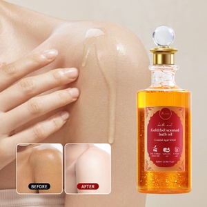 <span class=keywords><strong>Olio</strong></span> <span class=keywords><strong>da</strong></span> Doccia Biologico con Oro 24K e Logo Personalizzato, Idratante, Riparatore della Pelle, Fragranza Duratura, <span class=keywords><strong>Olio</strong></span> <span class=keywords><strong>da</strong></span> <span class=keywords><strong>Bagno</strong></span> Illuminante - Product Image 3
