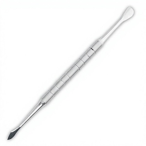Professional Dual-End Stainless Steel Nail Cuticle Pusher <b>Tool</b> for <b>Pedicure</b> Reusable Double Head Design Durable - Product Image 1