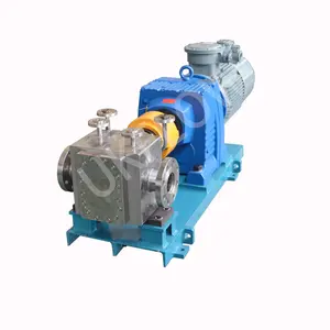 use thermal oil heat preservation from minus18 degree to 280 degree external gear metering pump made in China