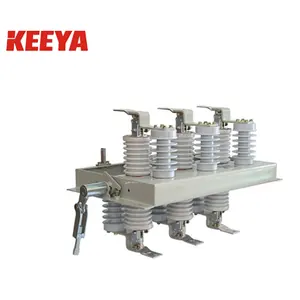 Keeya GN30-12 série interior média tensão rotativa alta tensão isolamento interruptor 12KV alta tensão isolamento faca interruptor