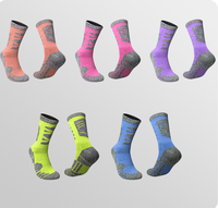 Chaussettes de sport d'extérieur épaisses pour la randonnée et le ski, en coton peigné extra-épais avec dos en terry, pour hommes, vente en gros transfrontalière