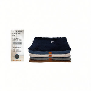 Tappetino per Animali Domestici in Velluto Pavone Blu Scuro 5cm, 65*95*5CM, Comodo Cuscino per Animali - Product Image 2