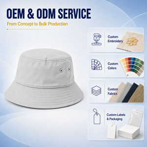 Chapeau Bob pour Concerts et Festivals, Vente <span class=keywords><strong>en</strong></span> Gros, Logo Personnalisé, Séchage Rapide, Protection Solaire UPF 50, Casquette pour Événements Musicaux <span class=keywords><strong>en</strong></span> Plein Air, OEM ODM - Product Image 2