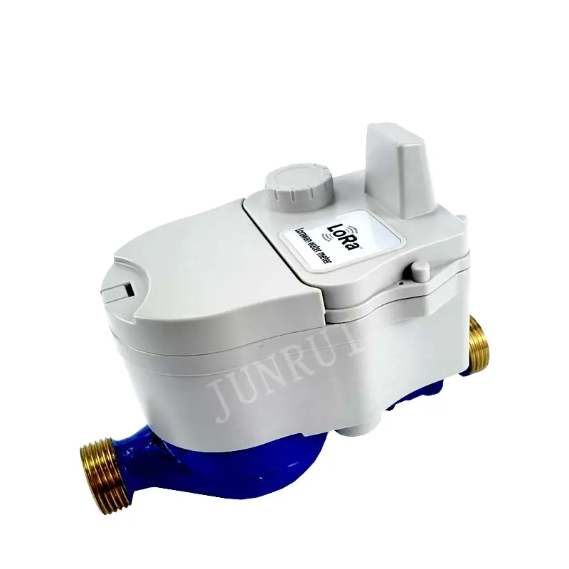 Factory Supply DN20mm Brass Valve Controlled Domestic Water Meter Lora / LoraWan