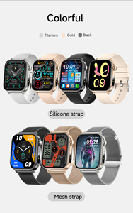 Reloj Inteligente V96 <span class=keywords><strong>con</strong></span> Carga Rápida <span class=keywords><strong>Tipo</strong></span> C, Linterna LED, Monitor <span class=keywords><strong>de</strong></span> Ritmo Cardíaco, Modos Multideportivos para Hombres y Mujeres - Product Image 2