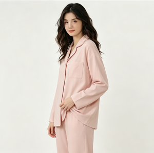 Custom Modal Bamboo <b>Pyjamas</b> Long Sleeve PJ Night Wear Causal Pajamas Cotton Loungewear Women Sets OEM Sleepwear Manufacturer - Product Image 6