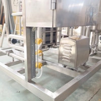 Pasteurisateur discontinu 1000L pour jus d'orange et de mangue