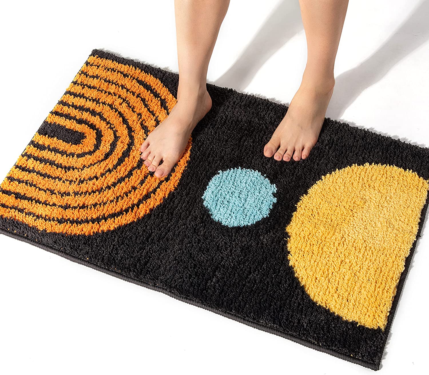 Alfombra de microfibra para ba o, nuevo die o bohemio, superabsorbente, de felpa, antideslizante, respaldo TPR, suave, esponjos