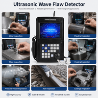 Détecteur de défauts numérique portable à ultrasons, testeur portatif pour l'inspection des roues de train, des essieux, des pièces aérospatiales, des fonderies et des forgeages