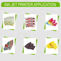 High Speed Mini Single Pass Printer New Digital Automatic Printerfor Paper Cup Fan Coffee Cup Napkin Paper Bag