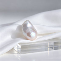 Perles baroques d'eau douce de qualité AAAA, 15 mm, blanches, naturelles, pour la fabrication de bijoux