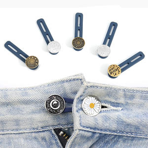 Boutons télescopiques et détachables sans couture, universels, rallonge, taille ajustable pour jeans - Product Image 3