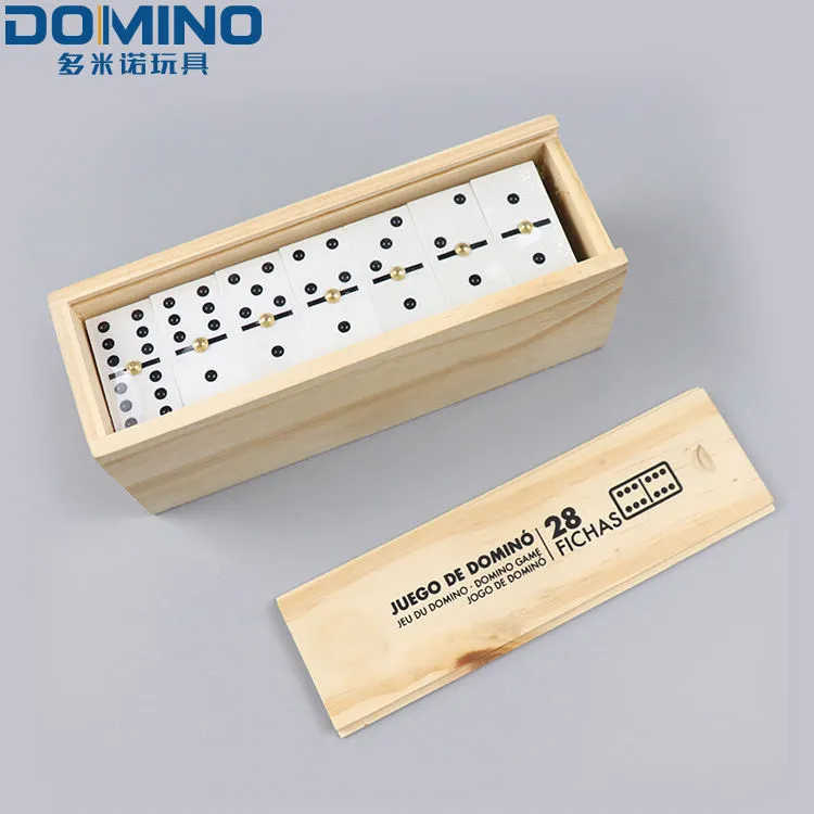 उच्च गुणवत्ता डबल छह Dominoes सेट कस्टम मास्क खेल कार्ड उच्च बनाने की क्रिया dominoes के लिए बिक्री