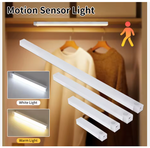 Hareket Sensörlü Kablosuz LED Gece Lambası ABS Otel Kullanımı Yatak Odası Dekoratif Lambası Merdiven Dolap Koridor için Dahili Pil ile - Product Image 4