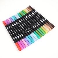 168 couleurs pointe pinceau marqueurs à alcool écologiques croquis marqueurs art marqueur stylo pour peinture coloriage dessin