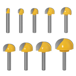 Fraise à rainurer à deux dents à bout rond de 6 mm, 1 pièce, pour le travail du bois, personnalisable, compatible ODM et OEM - Product Image 3