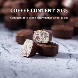 Caramelle al Caffè, Compresse da Masticare Senza Zucchero con 20% di Contenuto di Caffè, Caramelle Dure per Prevenire la Sonnolenza e Rinfrescarsi - Product Image 2