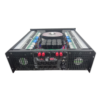 Amplificateur de classe TD, 4 canaux, 2000W par canal, amplificateur haute puissance, adapté aux grandes performances scéniques, impédance de 8 ohms