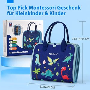 Juguete Sensorial Montessori para Bebés, Tableros de Actividades para Viajes, <span class=keywords><strong>Libros</strong></span> Sensoriales de Fieltro, de <span class=keywords><strong>1</strong></span> a 5 Años, Juguete Educativo para Niños y Niñas - Product Image 3