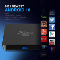 Décodeur X96Q Pro Android 10.0 4K 3D Smart Box avec WiFi double bande Allwinner H313 Quad Core